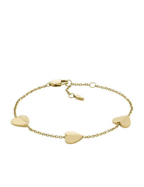 FOSSIL Bracelet Coeurs Harlow