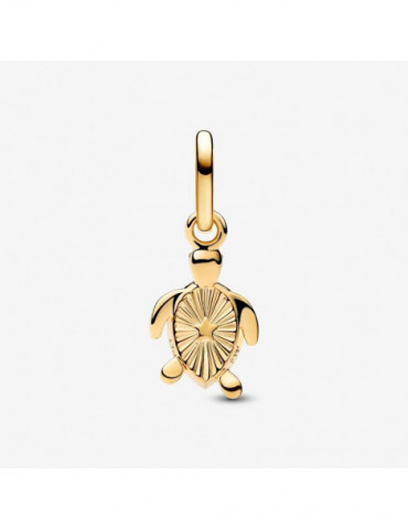 PANDORA Mini Dangle Tortue Verte