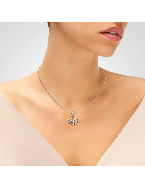 UNA STORIA Pendentif Ginkgo