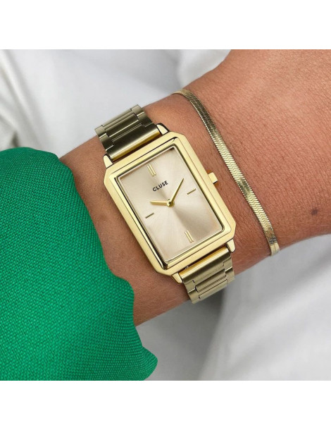 CLUSE Montre Fluette Steel Full Gold