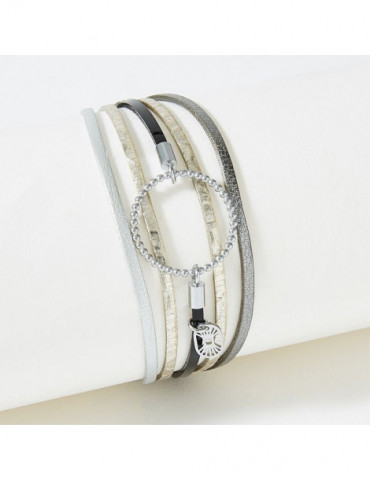 FLOWERS FOR ZOÉ Bracelet Annabelle Onyx