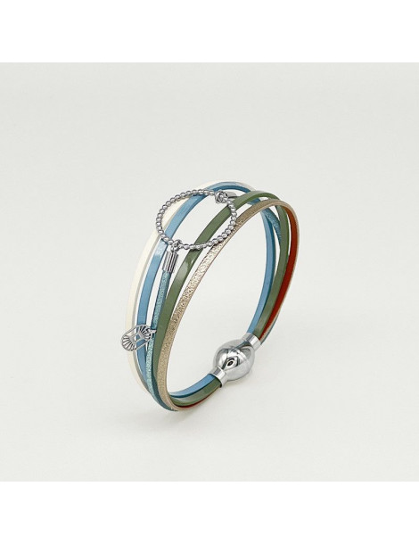 FLOWERS FOR ZOÉ Bracelet Annabelle Lagoon