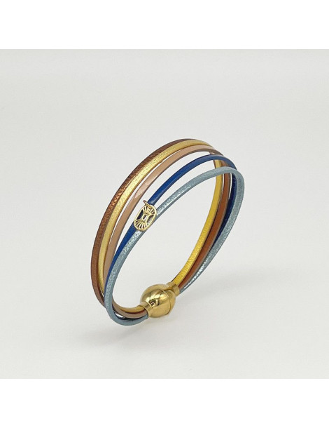 FLOWERS FOR ZOÉ Bracelet Artiste Royal Blue