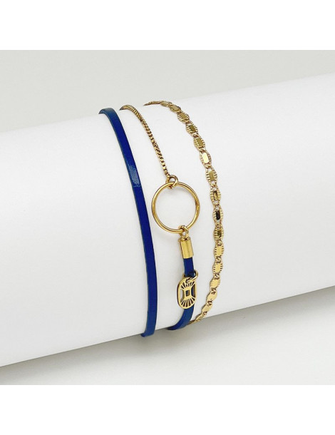 FLOWERS FOR ZOÉ Bracelet Tabatha Marine