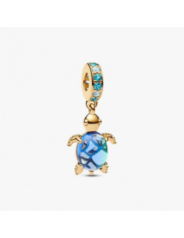 PANDORA Charm Pendant Verre de Murano Tortue de Mer