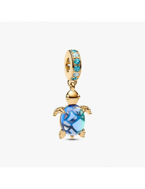 PANDORA Charm Pendant Verre de Murano Tortue de Mer