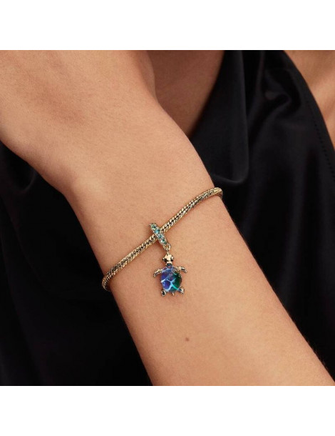 PANDORA Charm Pendant Verre de Murano Tortue de Mer