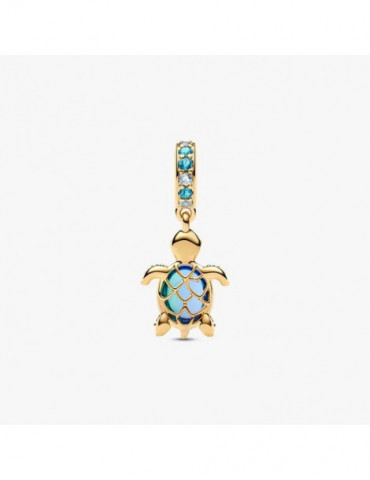 PANDORA Charm Pendant Verre de Murano Tortue de Mer