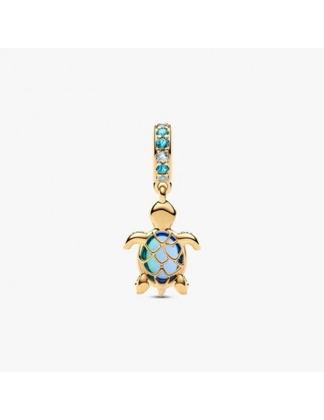 PANDORA Charm Pendant Verre de Murano Tortue de Mer