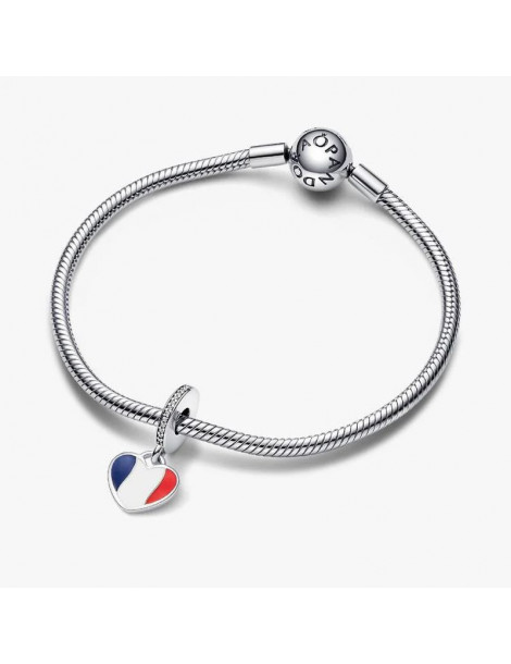 PANDORA Charm Drapeau Français Gravable