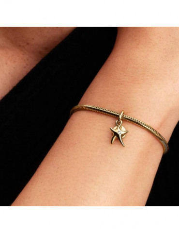 PANDORA Charm Pendant Double Étoile de Mer