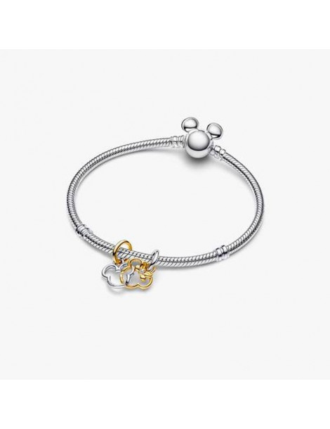 PANDORA Charm Disney Mickey Minnie Séparable
