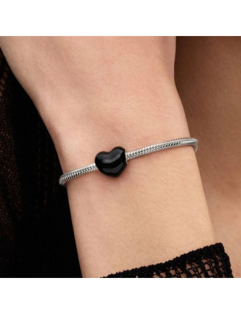 PANDORA Charm Cœur Noir
