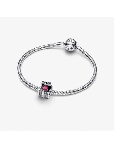 PANDORA Charm Boîte Cadeau Scintillante