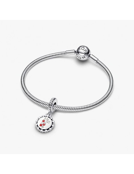 PANDORA Charm Verre à Vin Gravable