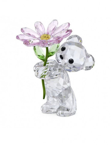 SWAROVSKI Ourson Kris Une Marguerite Pour Toi