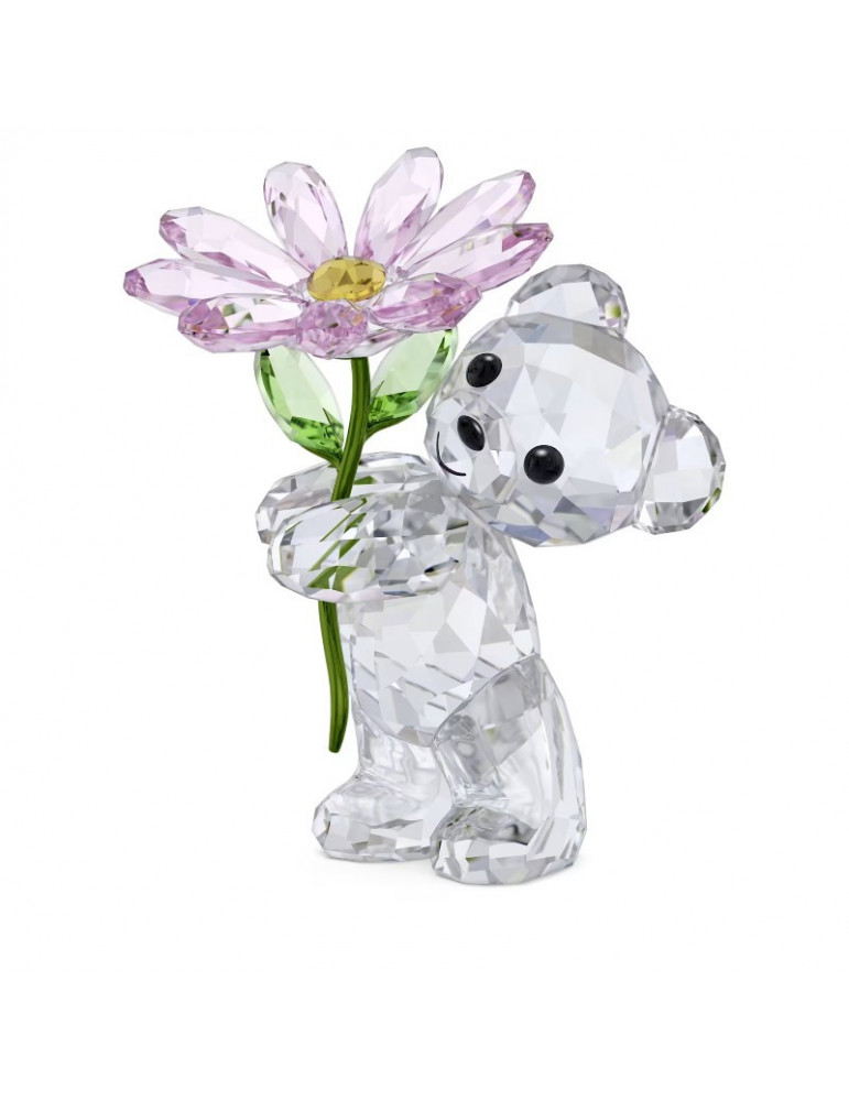 SWAROVSKI Ourson Kris Une Marguerite Pour Toi