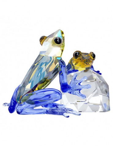 SWAROVSKI Grenouille & Son Bébé Idyllia