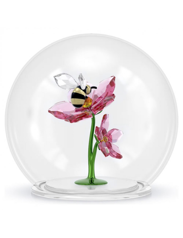 SWAROVSKI Boule De Verre Abeille & Fleurs Idyllia