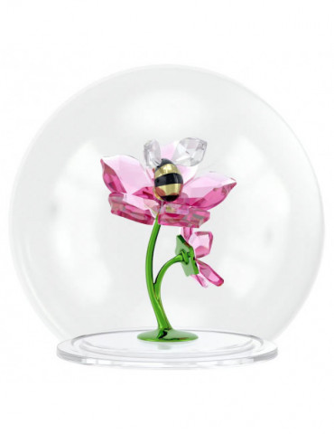 SWAROVSKI Boule De Verre Abeille & Fleurs Idyllia