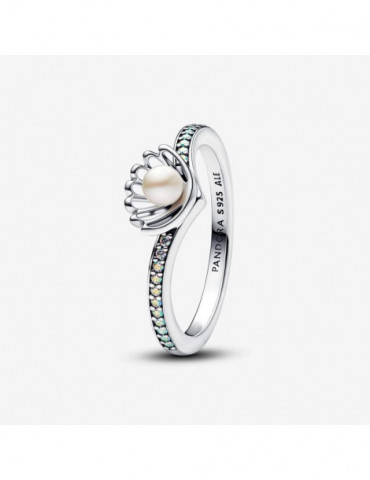 PANDORA Bague Bague Princesse Disney Ariel Coquillage