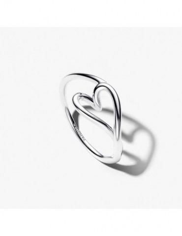 PANDORA Bague Cœur Organique - Petit Modèle