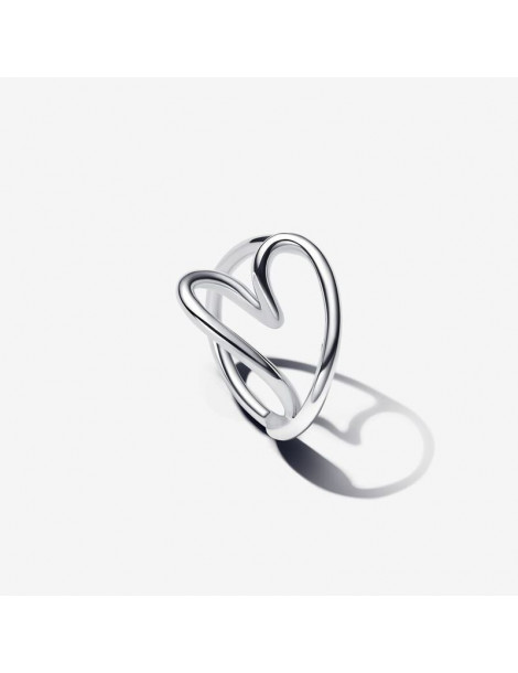 PANDORA Bague Cœur Organique