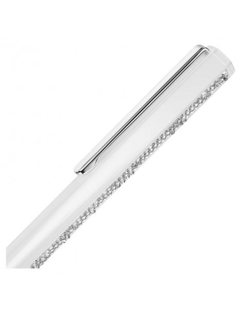 SWAROVSKI Stylo à Bille Crystal Shimmer Blanc