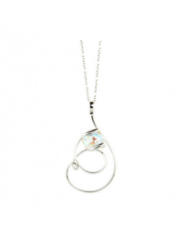 ANDREA MARAZZINI Collier Personnelle Small Octagon Aurora Boreale