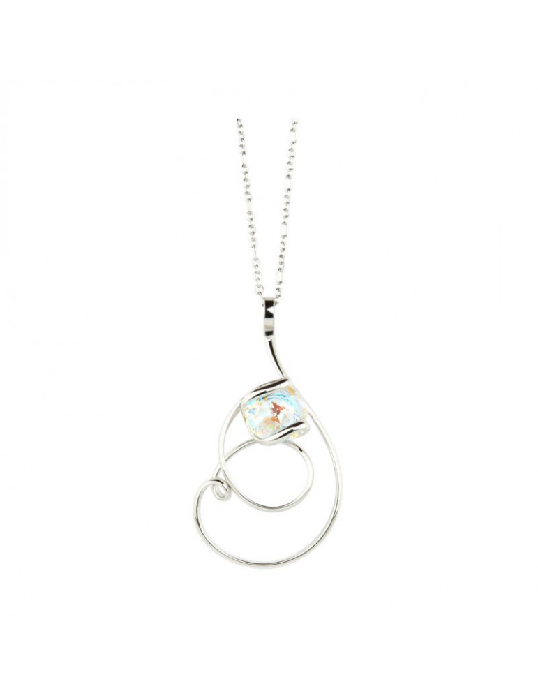 ANDREA MARAZZINI Collier Personnelle Small Octagon Aurora Boreale