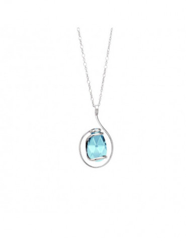 ANDREA MARAZZINI Collier Mini Drop Aquamarine