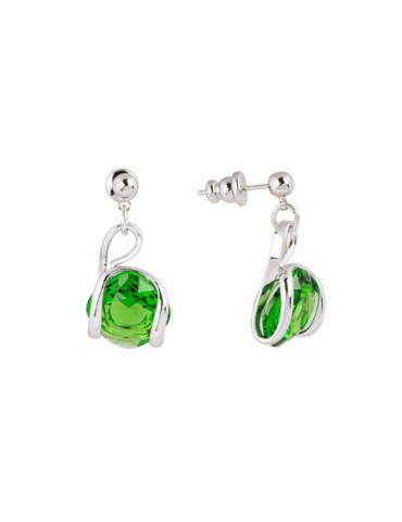 ANDREA MARAZZINI Boucles D'oreilles Simple Mini Fernet Green