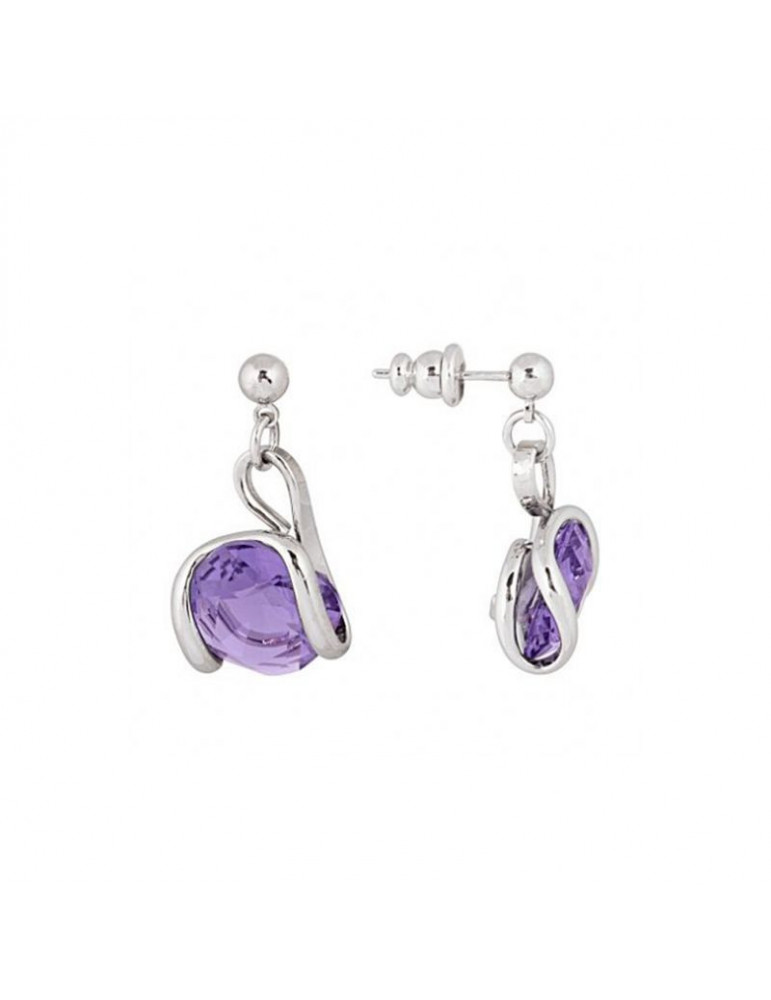 ANDREA MARAZZINI Boucles D'oreilles Simple Mini Tanzanite