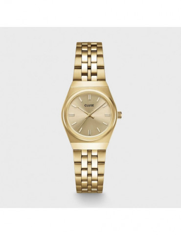 CLUSE Montre Retro 70's Mini Steel Full Gold
