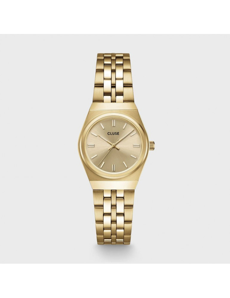 CLUSE Montre Retro 70's Mini Steel Full Gold