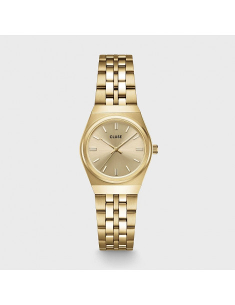 CLUSE Montre Retro 70's Mini Steel Full Gold