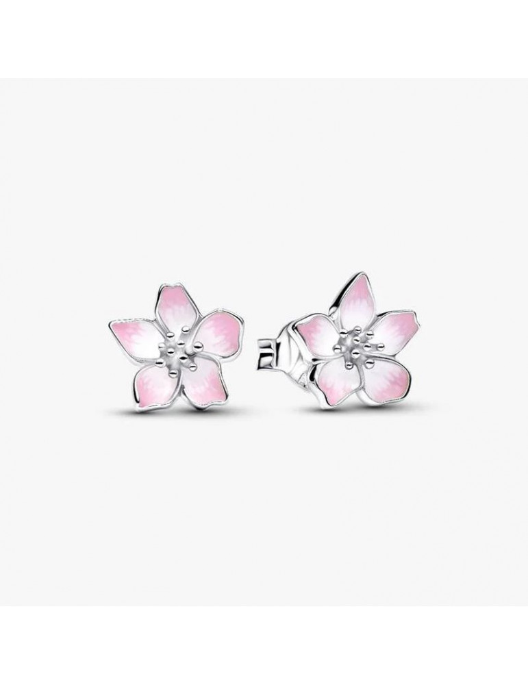 PANDORA Clous d'Oreilles Fleur de Cerisier