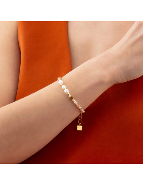 COEUR DE LION Bracelet Cosmic Pearls Deep