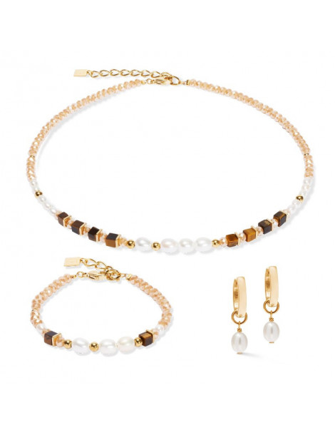 COEUR DE LION Bracelet Cosmic Pearls Deep