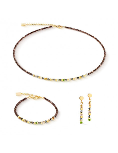 COEUR DE LION Bracelet Golden Whisper Marron Olive