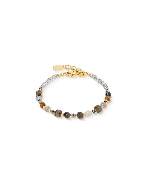 COEUR DE LION Bracelet Shape Mix Spikes Smoky Glow