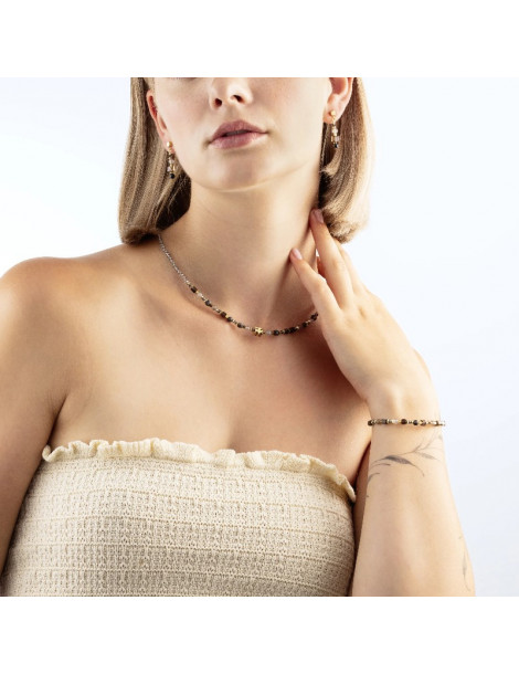 COEUR DE LION Bracelet Shape Mix Spikes Smoky Glow