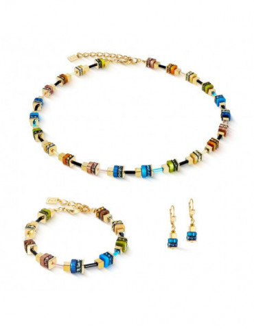 COEUR DE LION Bracelet Autumn Glow Cube Multicolor