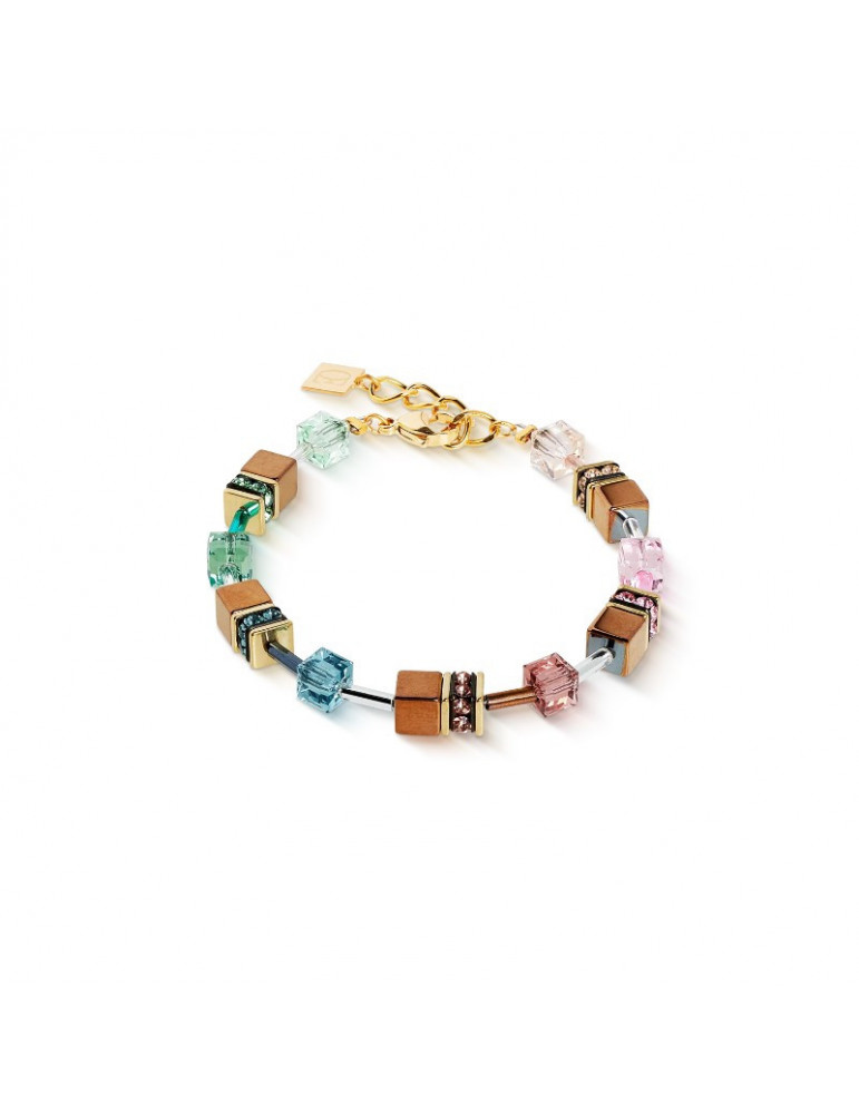 COEUR DE LION Bracelet GeoCUBE® Iconic Metallic Art Nouveau