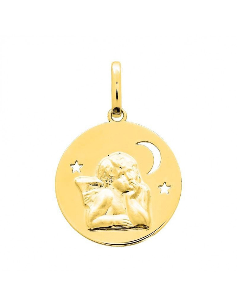 Médaille Ange accoudé
