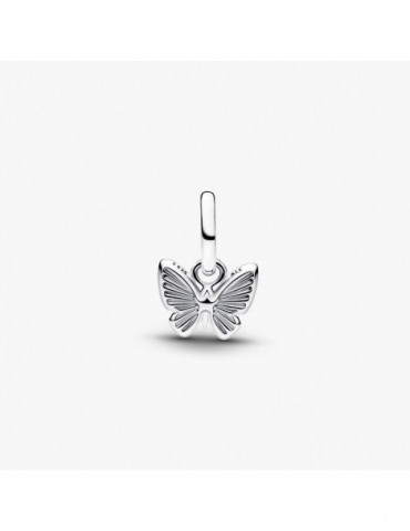 PANDORA Mini Charm Pendant Papillon Rose