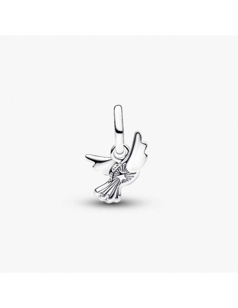 PANDORA Mini Charm Pendant Colombe Blanche