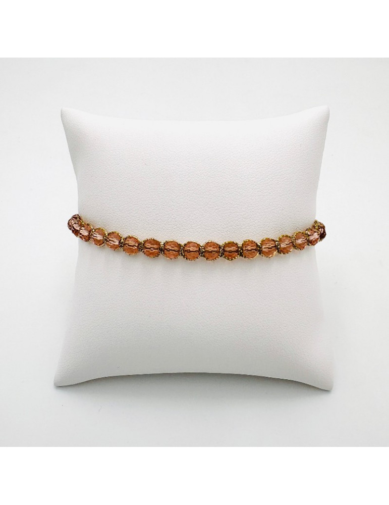 BEAUPASSANT Bracelet 1 Rang Champagne Rosé Gold