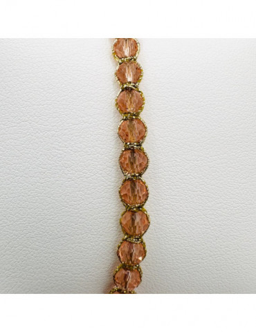 BEAUPASSANT Bracelet 1 Rang Champagne Rosé Gold