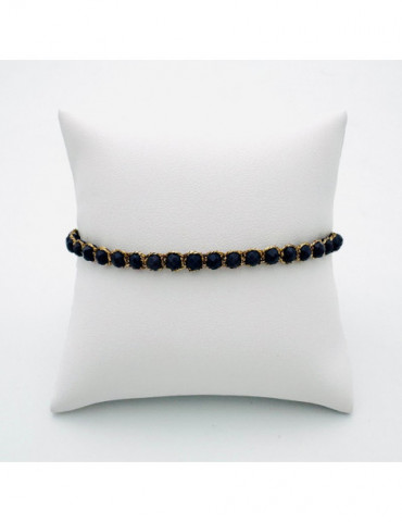 BEAUPASSANT Bracelet 1 Rang Bruyère Gold